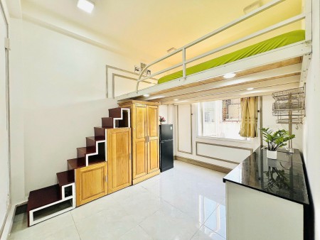 GÁC LỬNG SIÊU THOÁNG FULL TIỆN NGHI TẠI KHUÔNG VIỆT GẦN ĐH VĂN HIẾN, CÔNG VIÊN VĂN HÓA ĐẦM SEN
