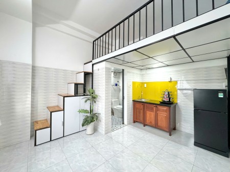 Gác lửng đón nắng full tiện nghi dọn vào ở ngay tại Xô Viết Nghệ Tĩnh gần Ngâ 4 Hàng Xanh