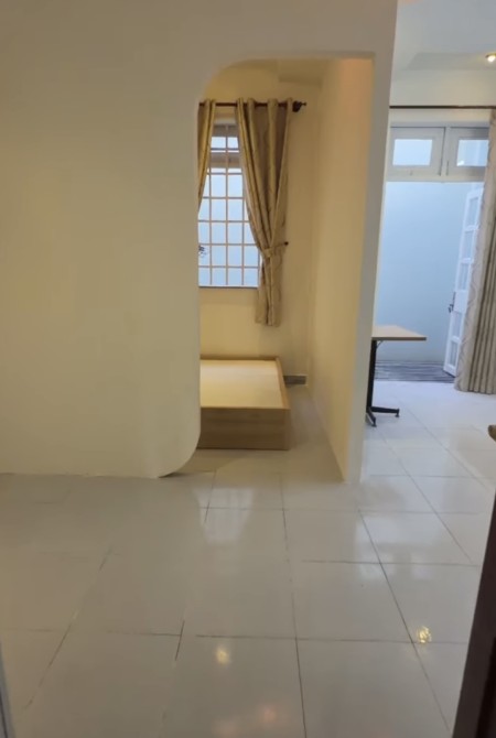 Căn hộ dịch vụ full nội thất, tách bếp, 1 phòng ngủ
