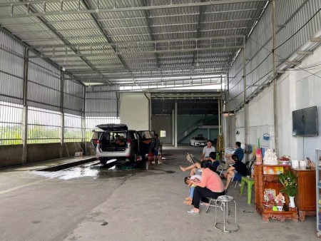 Cho thuê kho, mặt tiền QL50, ưu tiên lâu dài, có sẵn kho
