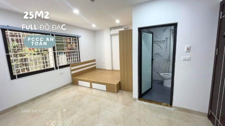 Cho thuê phòng trọ ngõ 43 Chùa Bộc full đồ, nhà mới thoáng mát , pccc đầy đủ
