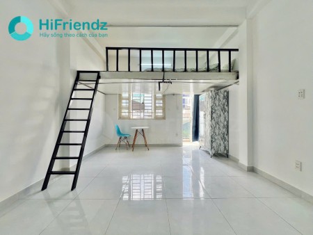 Cho thuê phòng có gác ban công rộng, cửa sổ lớn thoáng mát Chu Văn An, Bình Thạnh - Full nội thất