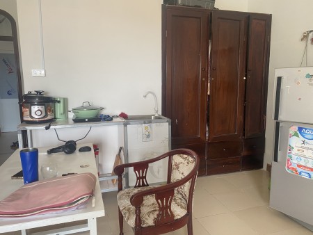 cho thuê căn hộ 45m2 có điều hoà, bếp, máy giặt, tủ lạnh