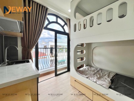 HOT STUDIO FULL NỘI THẤT BAN CÔNG GIƯỜNG TẦNG CAO CẤP