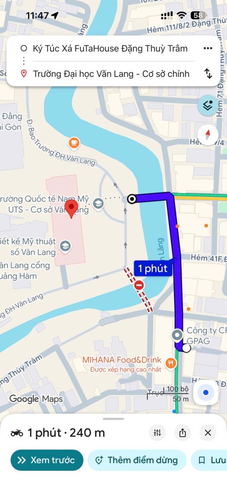 Studio nội thất cở bản - Chợ Thạch Đà 3tr5