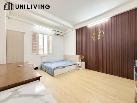 Cho thuê phòng rộng 40m2, Bình Thạnh gần Ngã tư hàng xanh, ĐH Hutech GTVT Ngoại Thương_Full nội thất