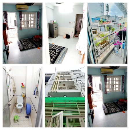 Cho Thuê Phòng Q3.rộng rãi thoải mái.cửa sổ ban công.fuff nội thất.3tr500