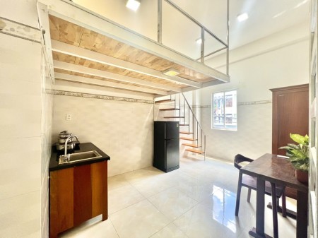 GÁC LỬNG SIÊU THOÁNG FULL TIỆN NGHI TẠI KHUÔNG VIỆT GẦN ĐH VĂN HIẾN, CÔNG VIÊN VĂN HÓA ĐẦM SEN