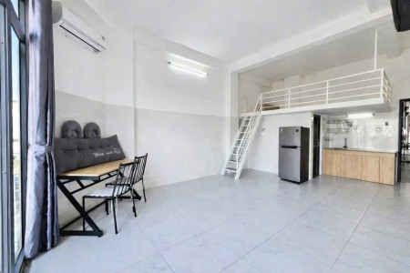 CHO THUÊ PHÒNG SẴN NỘI THẤT - RỘNG 35M2 GÁC CAO NGAY CUỐI LÊ ĐỨC THỌ - CHỢ CẦU - LÊ VĂN KHƯƠNG
