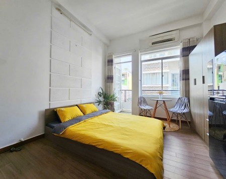 Phòng trọ đường Cô Giang GẦN ĐH VLU NTT SGU – Ban công rộng, full nội thất ngay gần trung tâm Quận 1