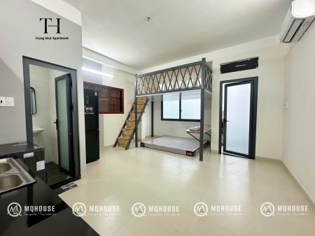 Cho thuê phòng mới, gác rộng rãi, 2 không gian ngủ gần ĐH HUTECH, UEF, HIU, UTH, VLU - Điện Biên Phủ