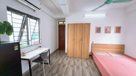 Cho thuê CCMN full đồ, cửa sổ ban công, ngõ 286 Nguyễn Xiển gần DH Nhân Văn, Công nghệ GTVT