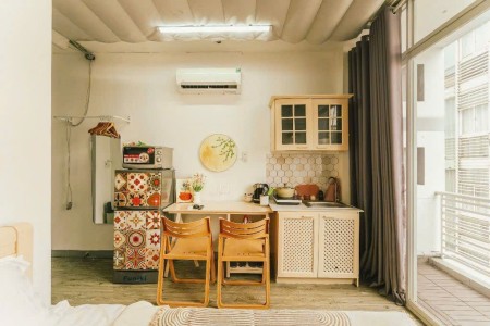 CĂN HỘ FULL NỘI THẤT CỬA SỔ LỚN SÁT Q1, Q3 GẦN ĐH MỞ, ĐH KINH TẾ,...