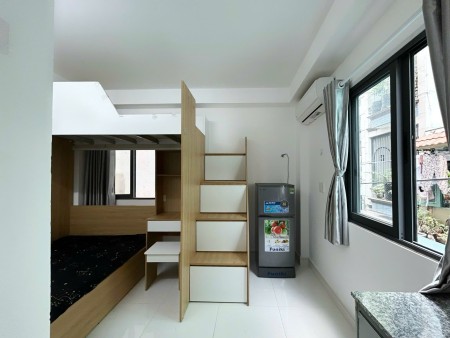 STUDIO GÁC LỬNG FULL NỘI THẤT – CMT8, QUẬN 10 – GẦN ĐH BÁCH KHOA, HUFLIT