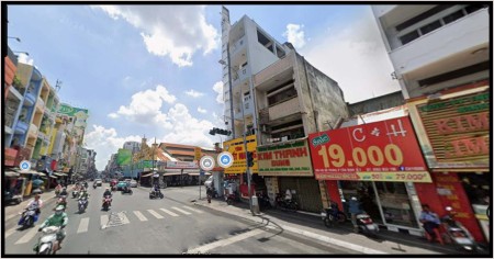 Cho thuê rẻ nguyên căn 4 x 20m mặt tiền Hai Bà Trưng Q1 TP.HCM