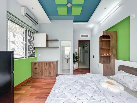 CHO THUÊ CĂN HỘ FULL NỘI THẤT, CÓ BAN CÔNG, PHÒNG ĐẸP, Ở NGAY