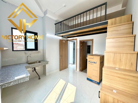 Cho thuê phòng gác lửng thoáng mới tinh, cửa sổ lớn – Bình Thạnh gần Võ Oanh, UTH, HUTECH, UEF, FTU