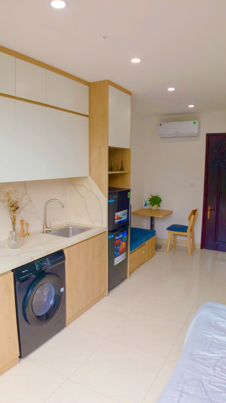 Cho thuê studio full nội thất rẻ