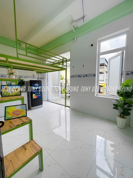 PHÒNG GÁC BAN CÔNG - CỬA SỔ THOÁNG - SẴN TỦ LẠNH & BẾP - NGAY NGÃ 5 GÒ VẤP - SIÊU THỊ GO!