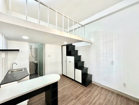 PHÒNG GÁC CAO FULL NỘI THẤT CÓ HÀNH LANG RỘNG ĐẶNG THUỲ TRÂM GẦN ĐH VĂN LANG, CÔNG NGHIỆP, …