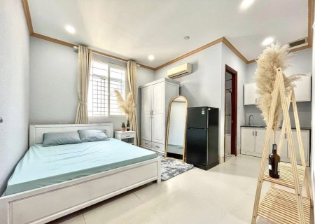 STUDIO THOÁNG SÁNG, FULL TIỆN NGHI NGAY KCX TÂN THUẬN, ĐH TÀI CHÍNH - MARKETING