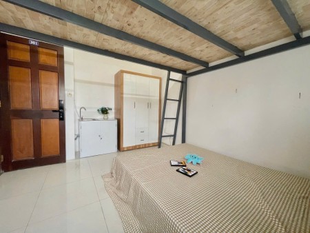 CHƯA ĐẾN 5tr Full FULL NỘI THẤT GÁC CAO SIÊU THOÁNG, GẦN ĐH VĂN LANG, MỸ THUẬT, MỞ,…