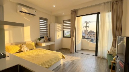 PHÒNG BAN CÔNG MỚI XÂY THOÁNG AN DƯƠNG VƯƠNG FULL TIỆN NGHI CHỈ 5.6 TR