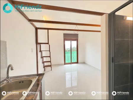 Phòng trọ mới xây, gác cao đứng thoải mái