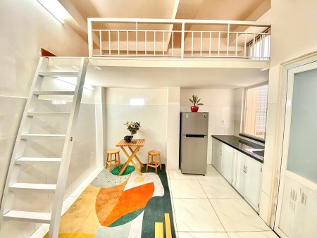 Phòng trọ sinh viên giá tốt - cửa sổ , gác , kệ bếp – 217 Bùi Đình Túy, Bình Thạnh