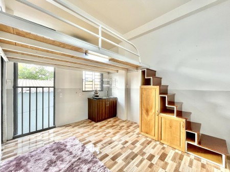 BÓC TEM GÁC LỬNG MỚI, FULL NỘI THẤT NGAY CHỢ THẠCH ĐÀ