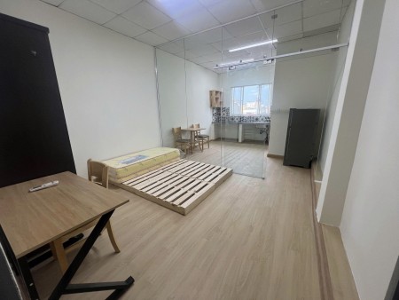 Giá thật 100% 5tr7 - Cho thuê phòng 1PN 45m2, tách bếp – Bùi Đình Túy, Bình Thạnh gần FTU2, UTH, UEF