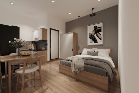 FULL NỘI THẤT GIÁ CỰC MỀM MẶT TIỀN BẠCH ĐÀNG BÌNH THẠNH GẦN CÁC TRƯỜNG ĐẠI HỌC LỚN CÓ BAN CÔNG