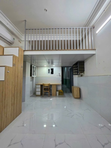 CHO THUÊ PHÒNG GÁC RỘNG 45M2 - FULL NỘI THẤT - BẠCH ĐẰNG, GẦN NGÃ TƯ HÀNG XANH