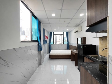 Cho thuê căn hộ full nội thất - Nguyễn Văn Thương Bình thạnh, thang máy, 2 cửa sổ lớn thoáng mát