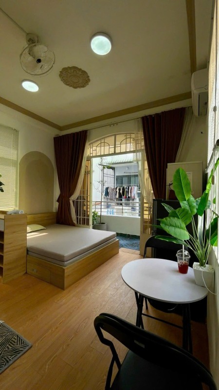 CHO THUÊ STUDIO BAN CÔNG ĐẸP, FULL NỘI THẤT – NGUYỄN ĐÌNH CHIỂU, Q3