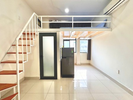 Duplex rộng cửa sổ thoáng full tiện nghi - Bùi Đình Túy gần chợ Bà Chiểu