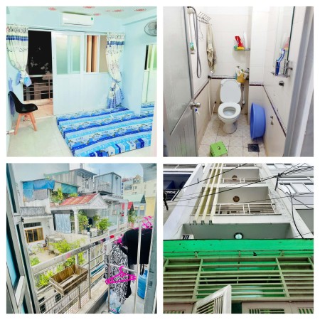 Cho Thuê Phòng Q3.rộng rãi thoải mái.cửa sổ ban công nội thất 3tr3