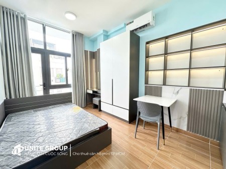 Cho thuê studio ban công, full nội thất – Phú Nhuận, gần UEF, HIU
