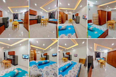 CHO THUÊ CĂN HỘ MINI CAO CẤP MÁY GIẶT RIÊNG 40M2 FULL NỘI THẤT QUANG TRUNG P10 GÒ VẤP