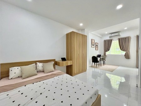 KHAI TRƯƠNG PHÒNG 40m2 SIÊU RỘNG THOÁNG FULL NỘI THẤT MỚI NGAY CHỢ BÀ CHIỂU GIÁP Q1- LÊ QUANG ĐỊNH