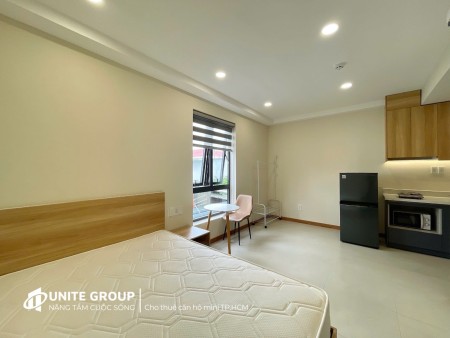 Cho thuê phòng mới, cửa sổ trời lớn, full nội thất, gần UTH, FTU2, VLU – Nơ Trang Long, Bình Thạnh