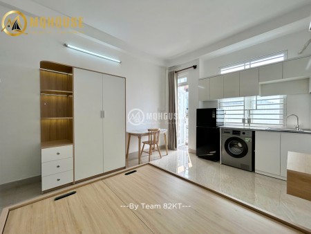 Cho thuê phòng ban công siêu rộng, máy giặt riêng – Cô Bắc, Phú Nhuận sát Phan Xích Long, Q1, Q3