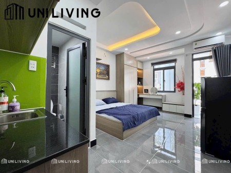 CHO THUÊ PHÒNG FULL NỘI THẤT BAN CÔNG THOÁNG ĐƯỜNG THÍCH QUẢNG ĐỨC PHÚ NHUẬN, SÁT Q1, Q3