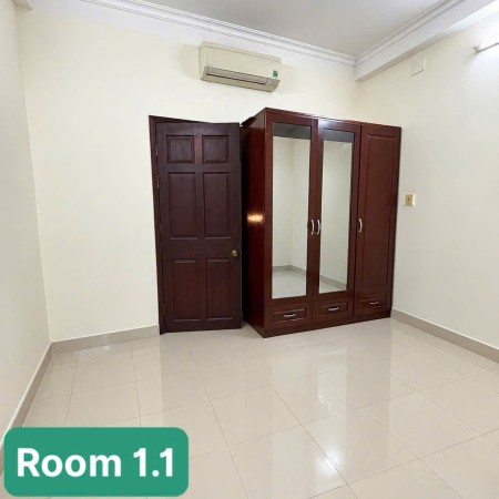 Lầu 1 đang có 2 phòng, cho thuê nguyên tầng hoặc riêng lẻ từng phòng