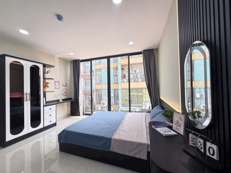 Cho thuê phòng full nội thất, ban công lớn – Nguyễn Gia Trí, Bình Thạnh | Ngay Hàng Xanh, UTH, FTU2