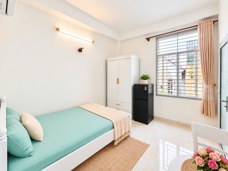PHÒNG CHO THUÊ CỬA SỔ THOÁNG MÁT, NỘI THẤT ĐẦY ĐỦ PHAN HUY ÍCH TÂN BÌNH