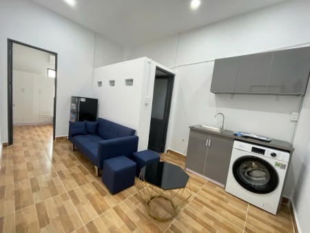 Phòng trọ 35m2 full nội thất 2 phòng ng- Có sân riêng tầng trệt - đường Tân Kỳ Tân Quý gần Aeon Mall