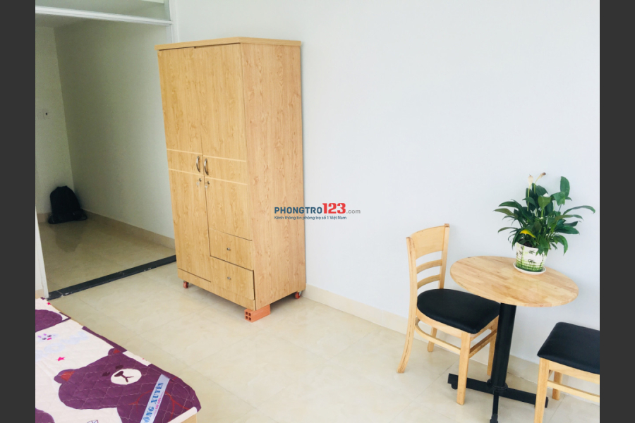 Cho thuê căn hộ dịch vụ/phòng trọ cao cấp tại Tân Bình, Ngay CV Lê Thị Riêng