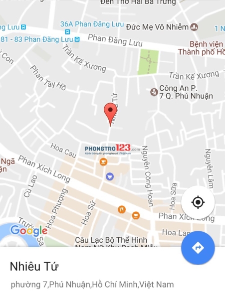 Phòng Full Nội Thất,HXH, Ban công, DT 25m2, Giá 6,5tr, Free: Để xe, Wifi, Cáp, Rác, phí an ninh ở Q. Phú Nhuận