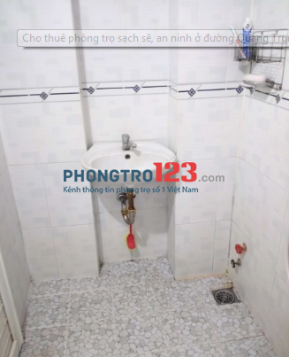 Cho thuê phòng trọ sạch sẽ, an ninh ở đường Quang Trung, quận Gò Vấp